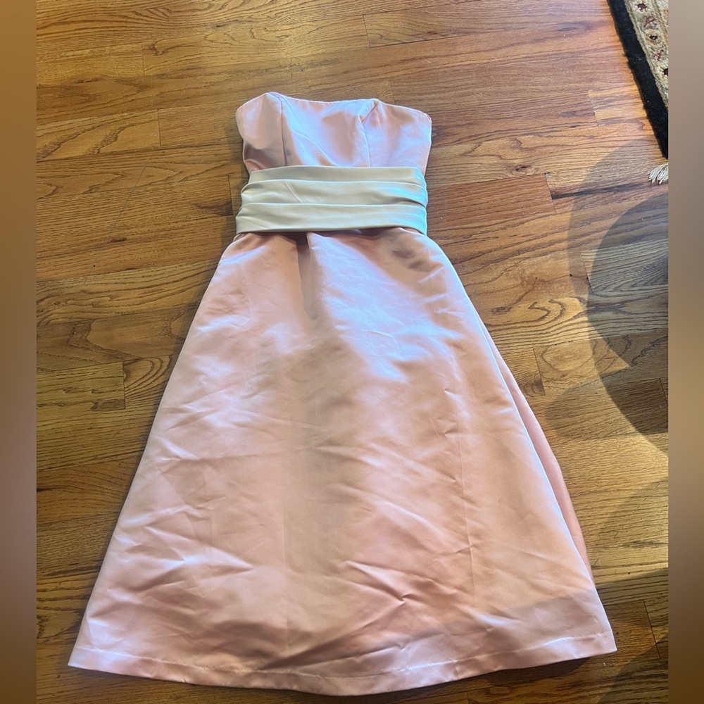 Bill Levkoff Blush Pink Dress